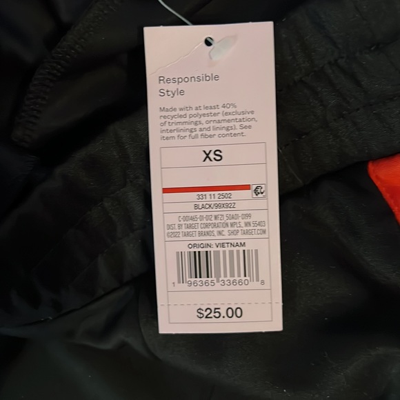 NWT Waist 28 Length 29 Polyester long Jogging pants XS - Picture 11 of 13